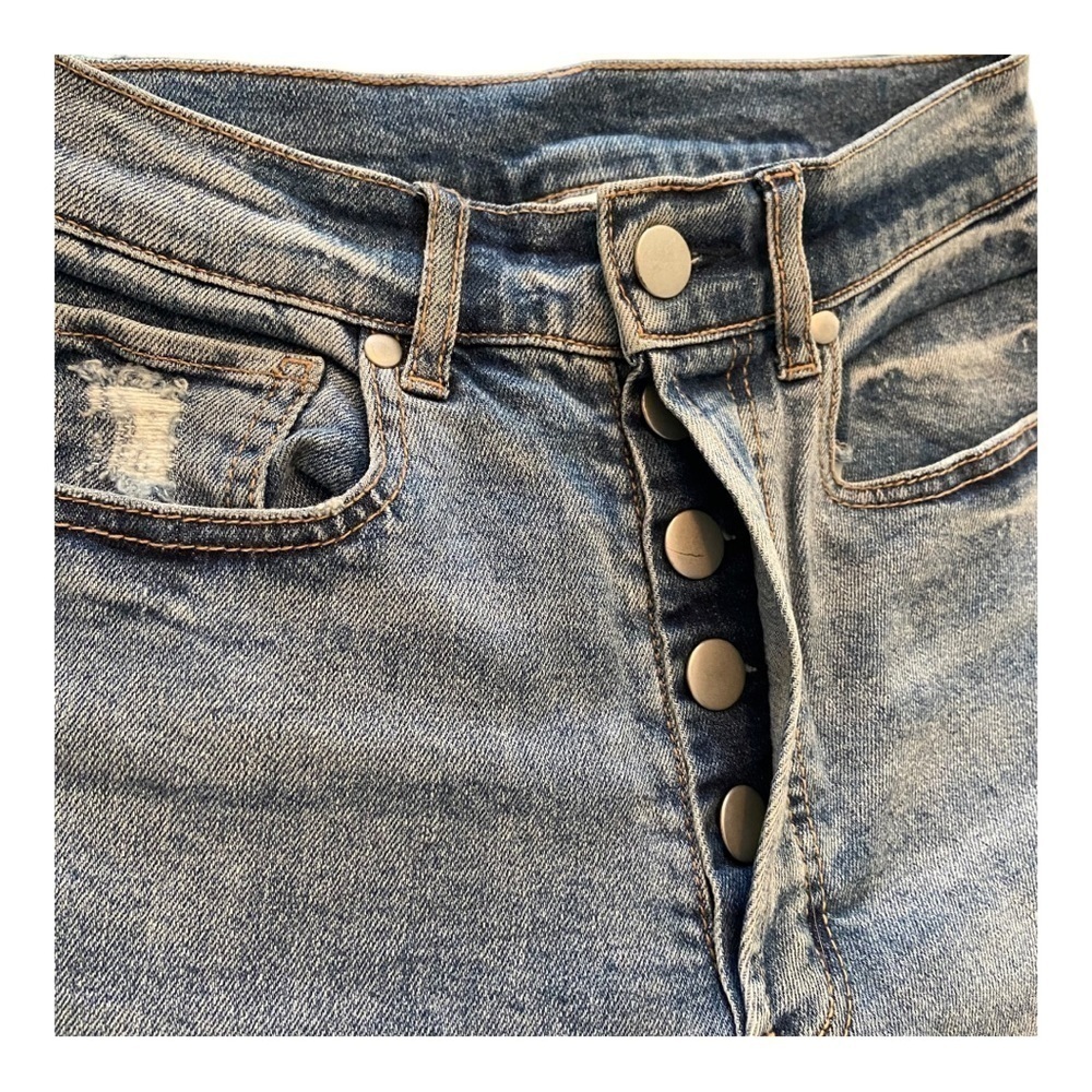 Superdown High Rise Straight Leg Jeans - Picture 6 of 7